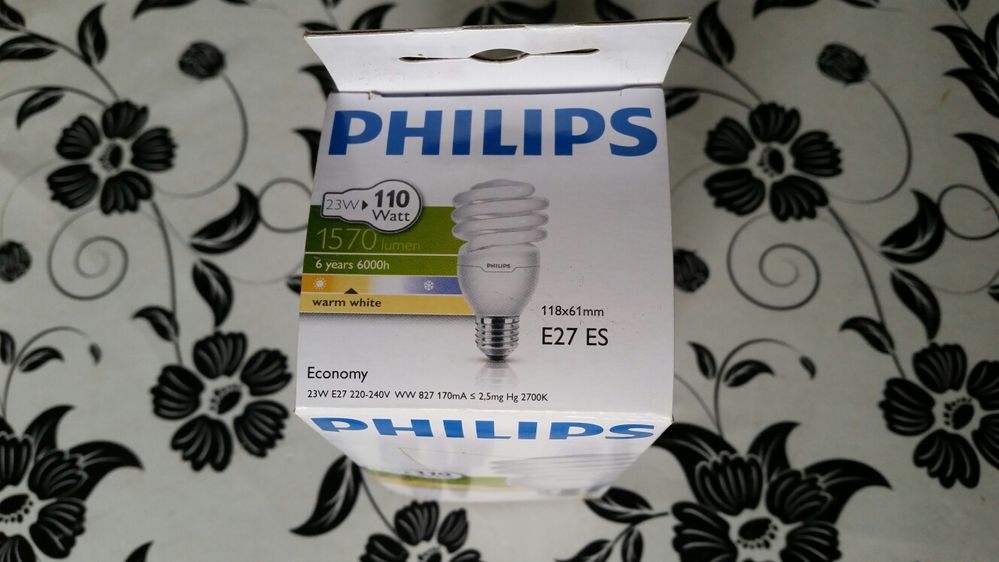 Żarówka energooszczędna Philips 23 watt