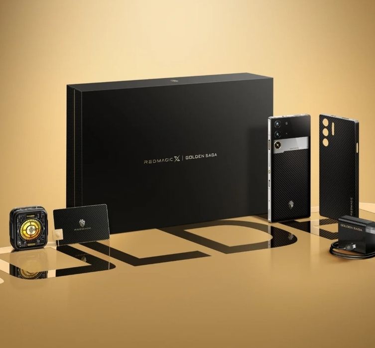 NUBIA RedMagic X GOLDEN SAGA 24GB RAM 1000GB ROM Złoto & Carbon