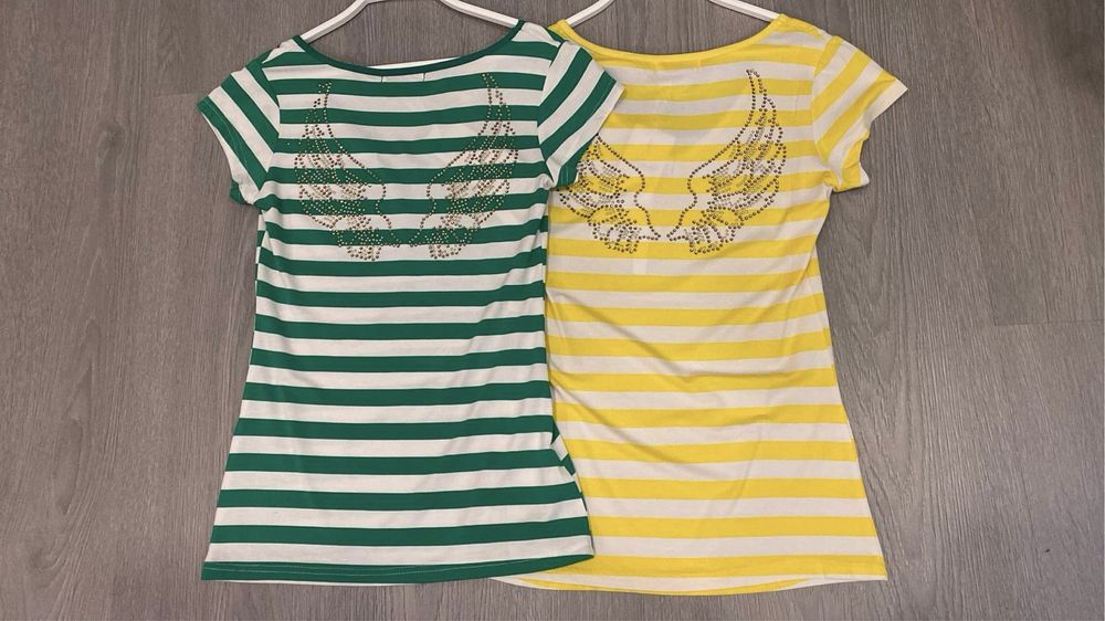 Camisola Listrada com Botões