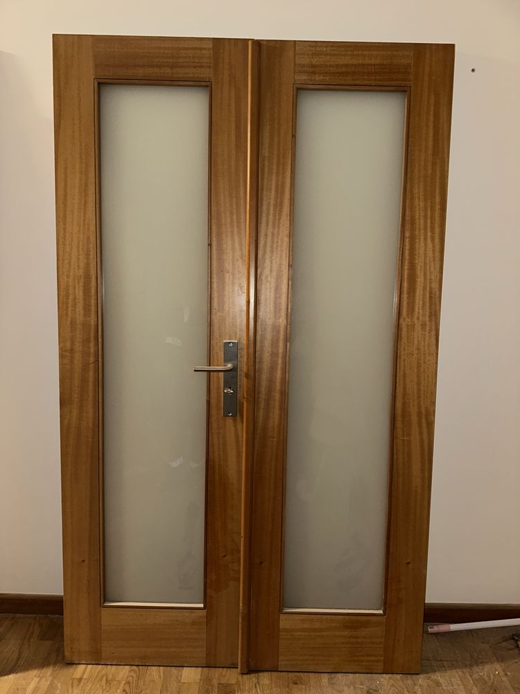 Portas de vidro completa