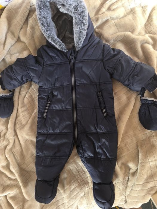 Комбінезон зимовий для хлопчика, від 0 до 3 міс.