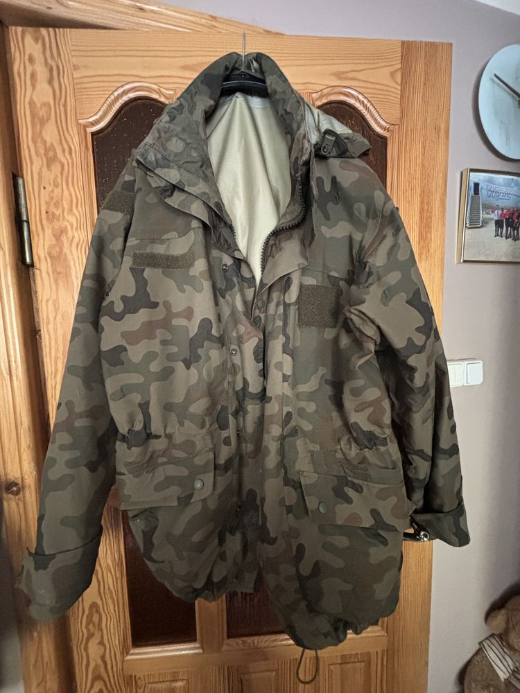 Wojskowa kurtka, ubranie ochronne Goretex