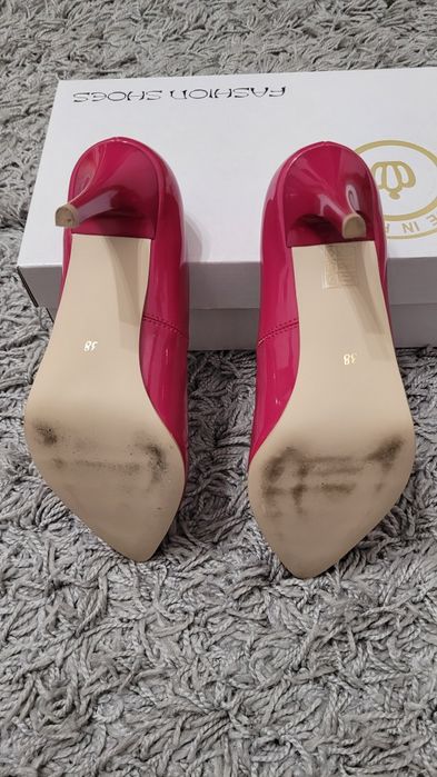 Buty szpilki Ivbut 744 fuksja rozmiar 38