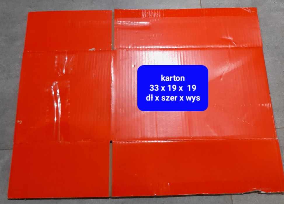 Kartony pudelka opakowania uzywane mocne  grube sztywne suche