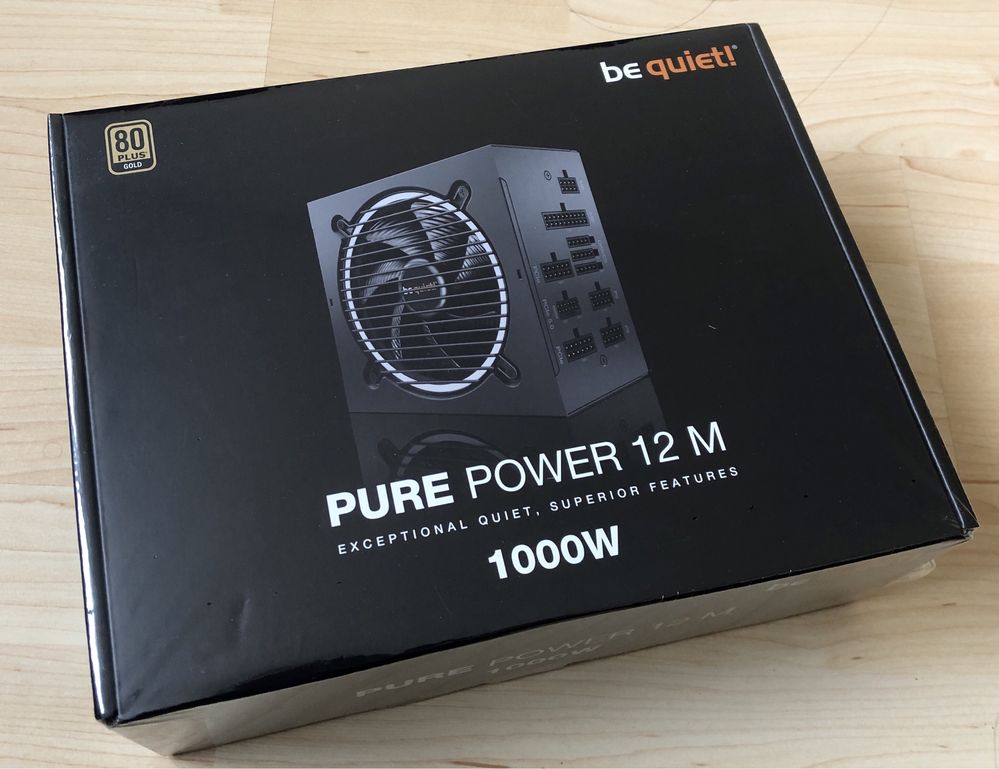 Блок живлення Be quiet! Pure Power 12 M 1000w GOLD ATX 3.0 PCI 5