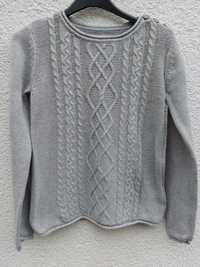 Sweter szary H&M rozmiar 146/152