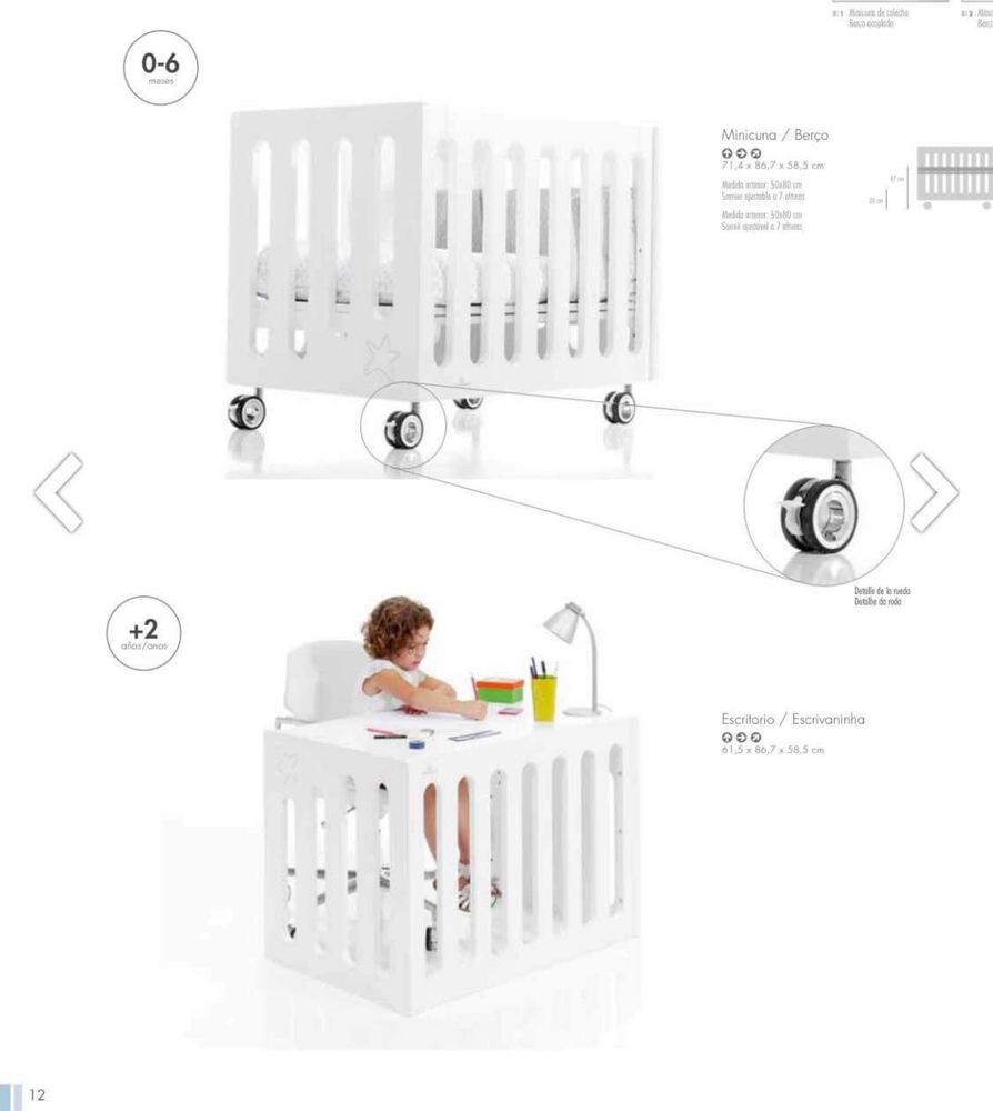 Berco para juntar cama mae- madeira