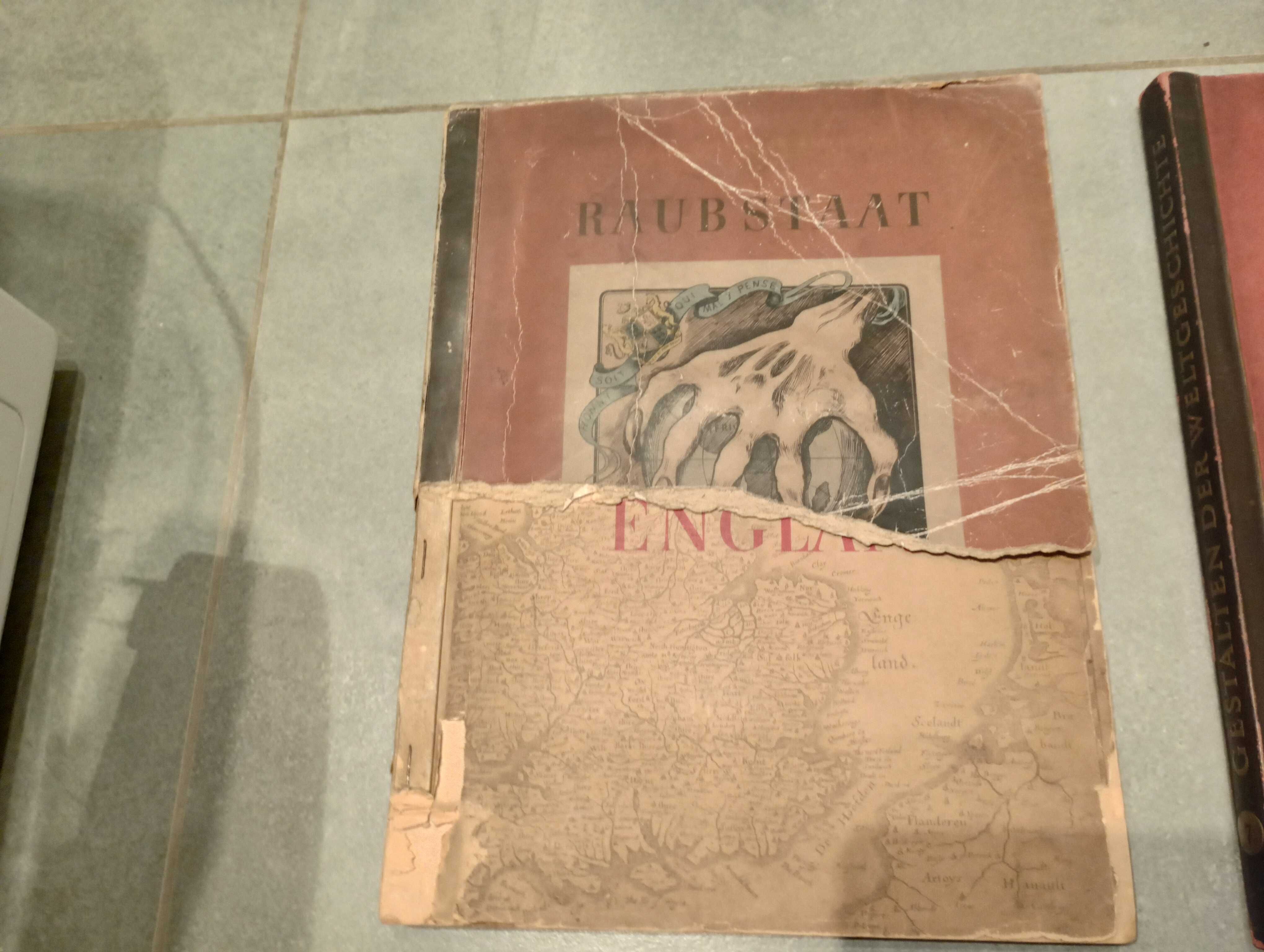 RAUBSTAAT ENGLAND 1941 Album. Wyd. 1941 r, Tematyka III Rzesza II WŚ