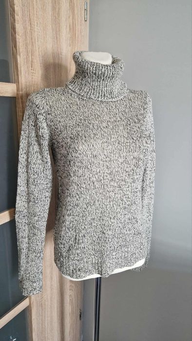 Szary golf damski Vero Moda 34/XS bawełna