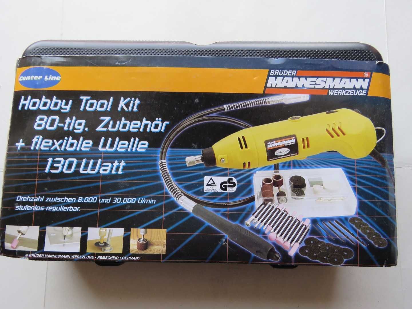 Hobby ToolKit  Bruder Mini drill set Mannesmann nº 92570;80 peças;novo
