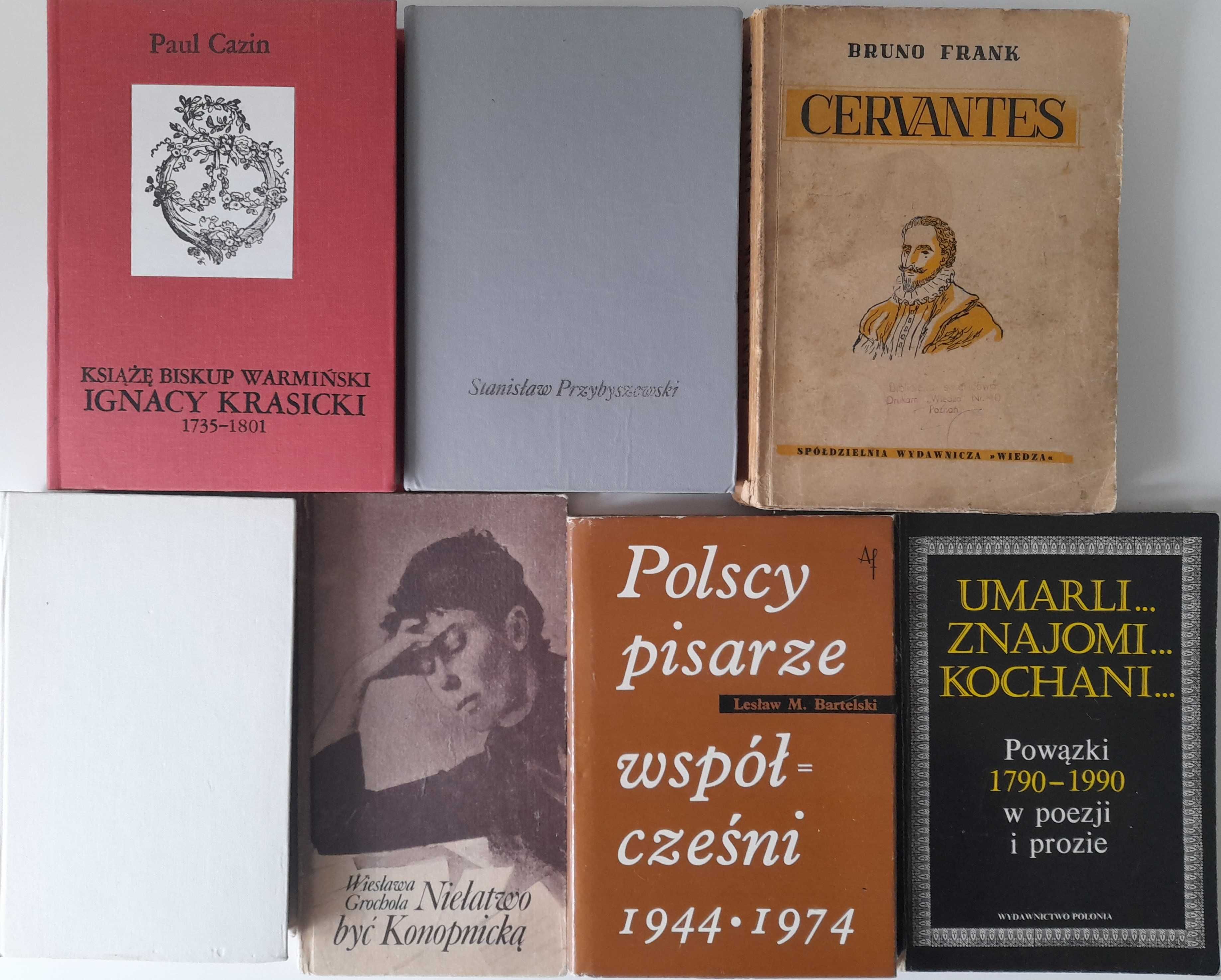 Biografie 7 książek, Krasicki, Przybyszewski...
