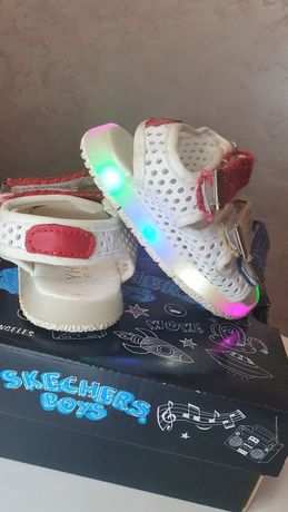 Sandalias para criança LED