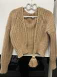 Sweter La Manuel camelowy