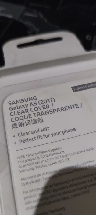 Samsung Galaxy A5 (2017) Clear Cover