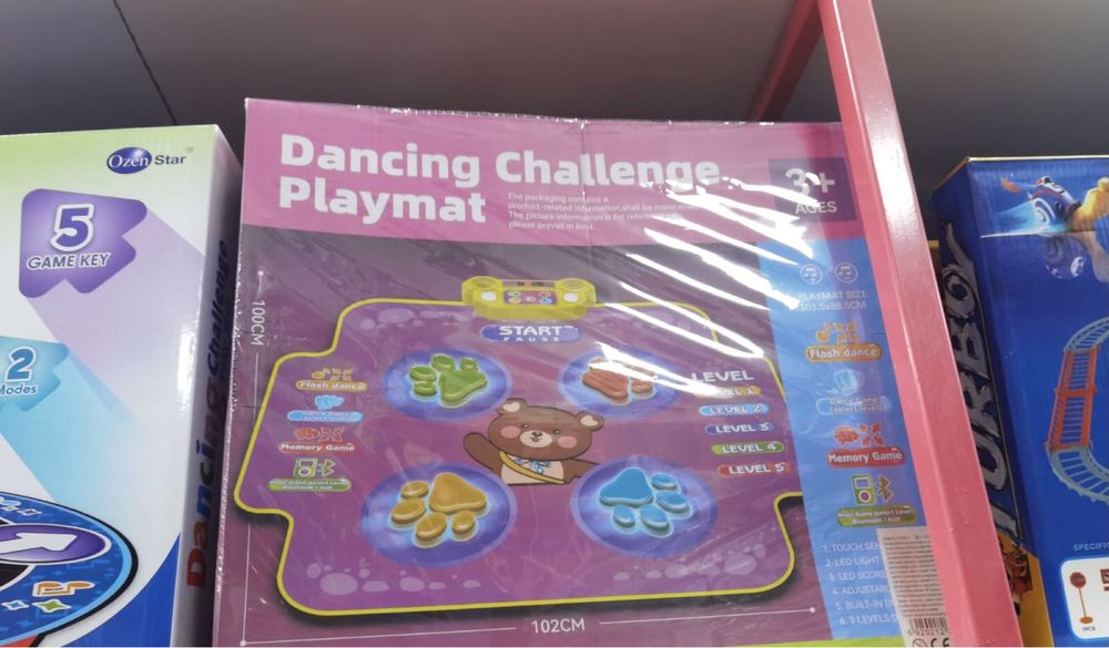 Muzyczna tańcząca mata dla dzieci