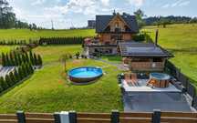 Domek DeLuxe w górach.Sauna,jacuzzi,basen,hot tub.Blisko Zakopane
