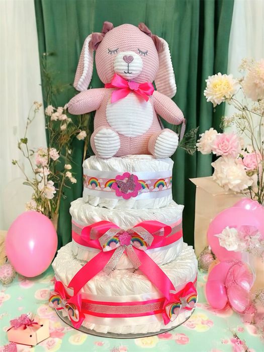 TORT pieluszkowy z pampersów prezent z pieluch