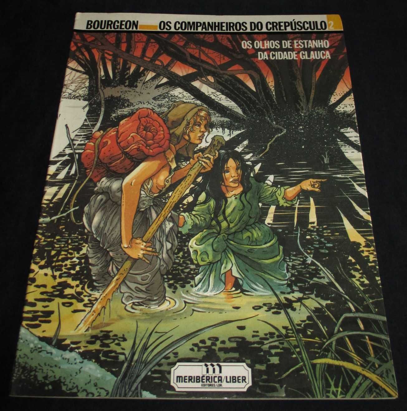 Livro Os Companheiros do Crepúsculo 2 Os Olhos Glauca Bourgeon