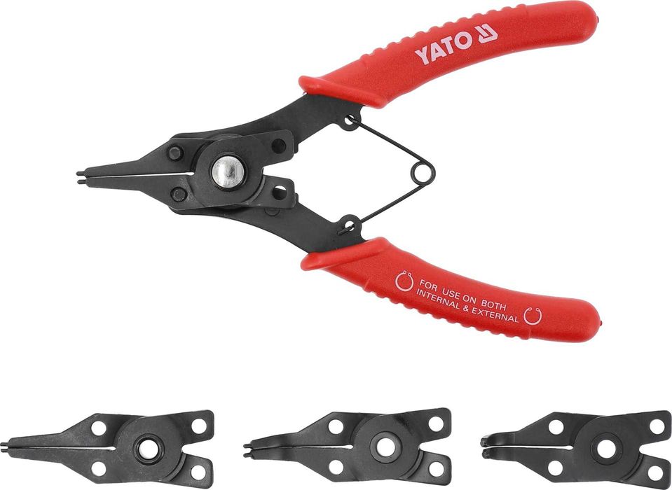 Szczypce  Segera  160 mm z 4 wymiennymi końcówkami