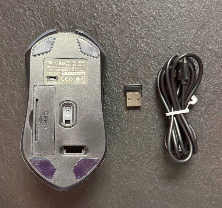 Myszka bezprzewodowa Kult xenon sensor optyczny The G-Lab