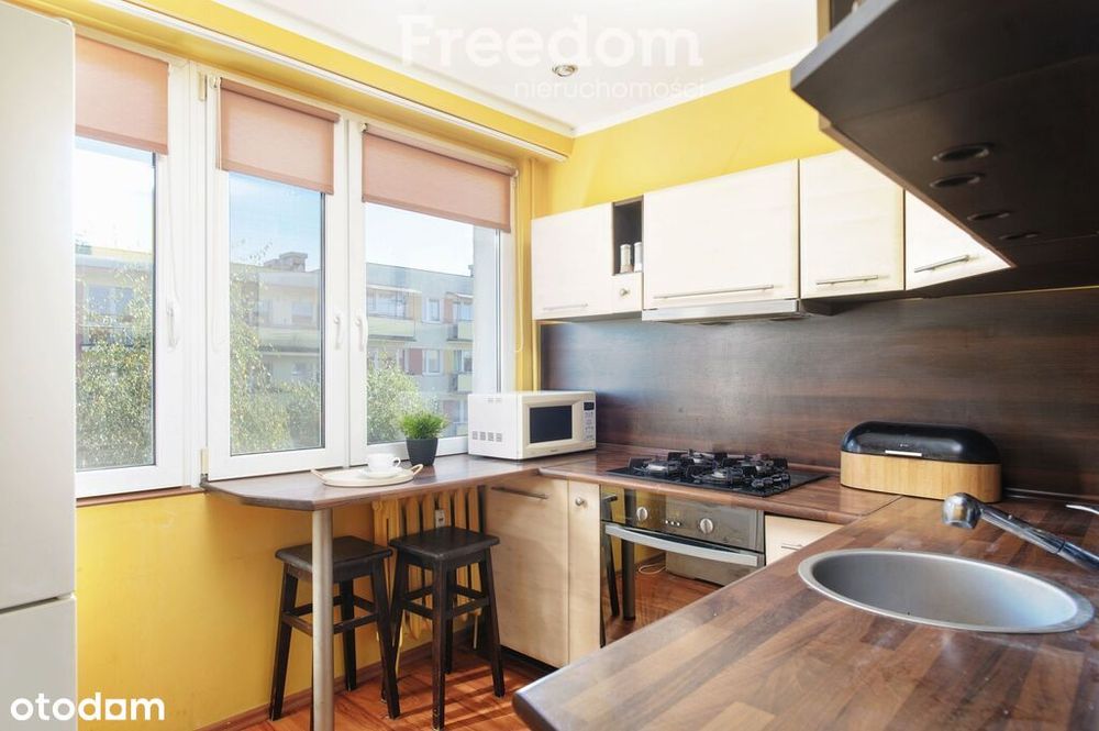 Nowoczesne  i rozkładowe  dwupokojowe mieszkanie.