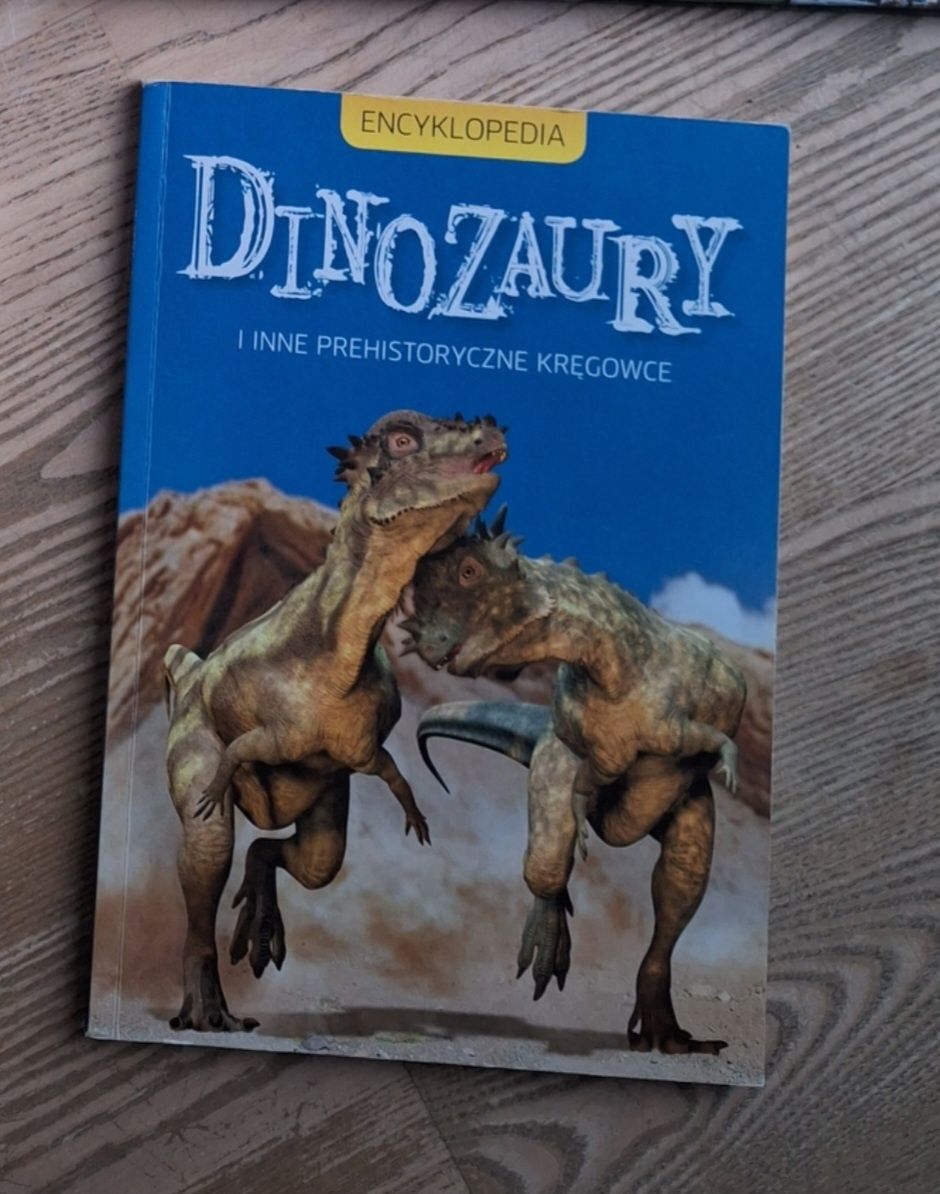 Książka dinozaury