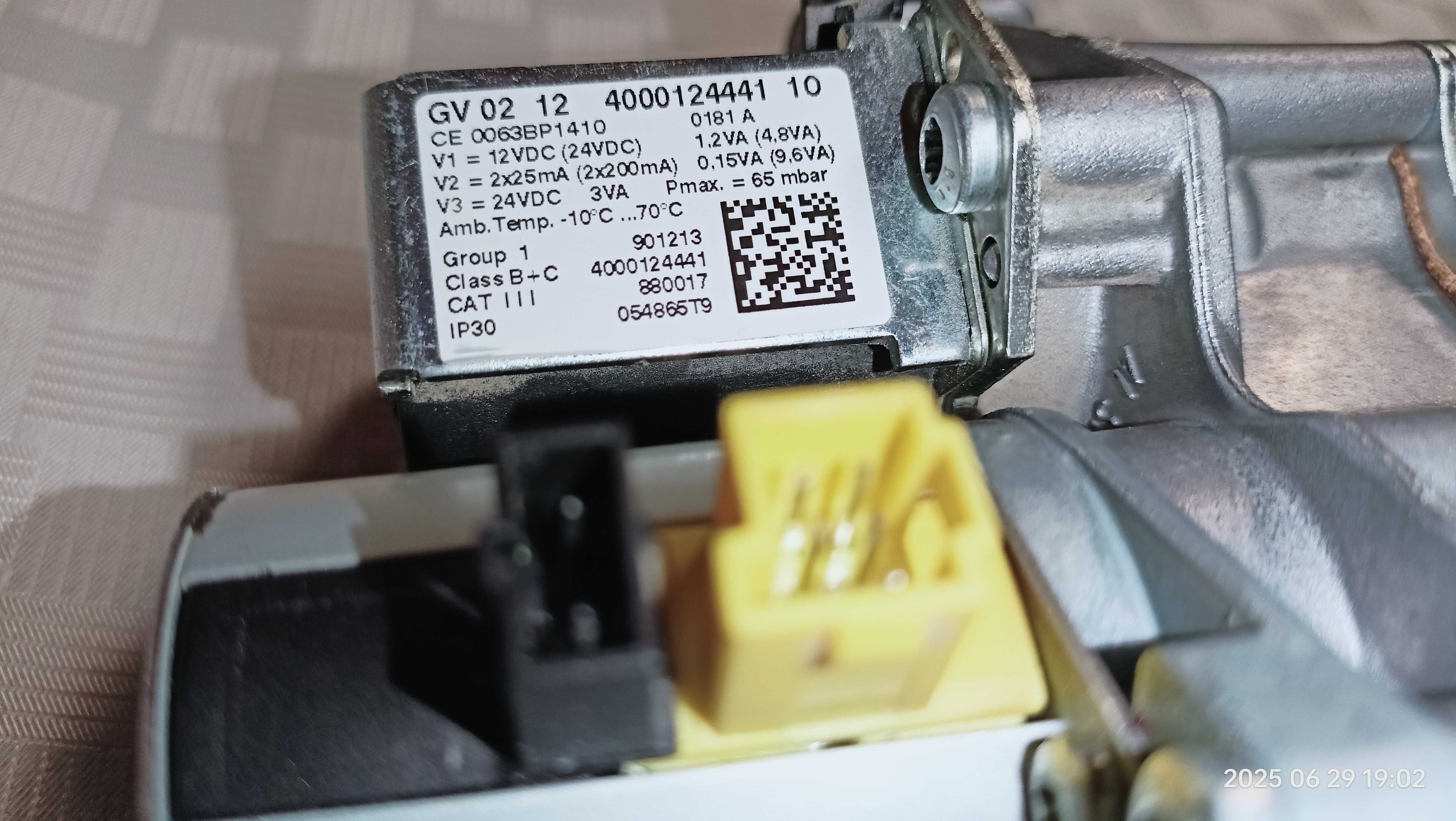 Zawór gazowy Vaillant TurboTec