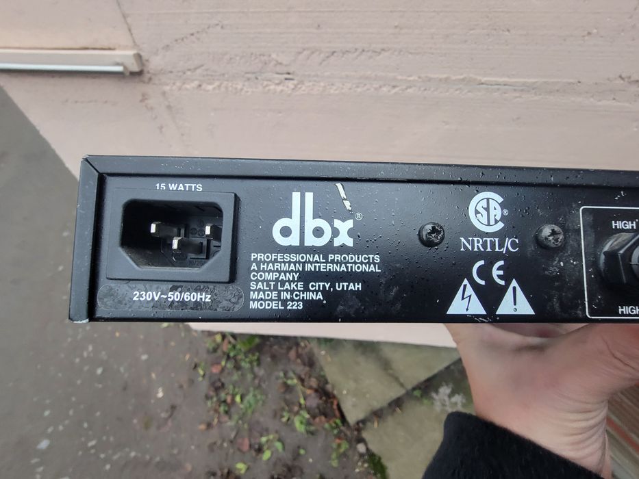 Кросовер DBX223 mono-stereo