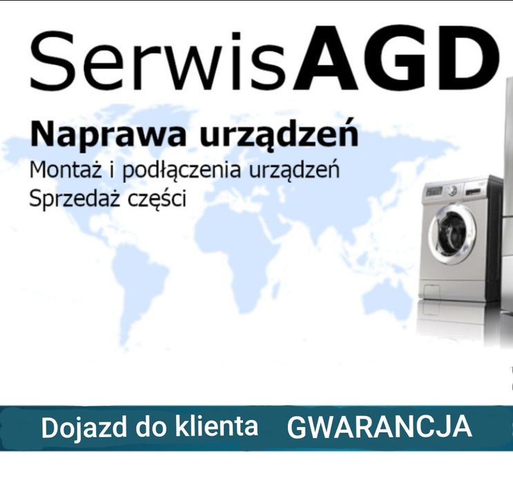 Serwis agd Naprawa pralek lodówek piekarnikow piecy zmywarek