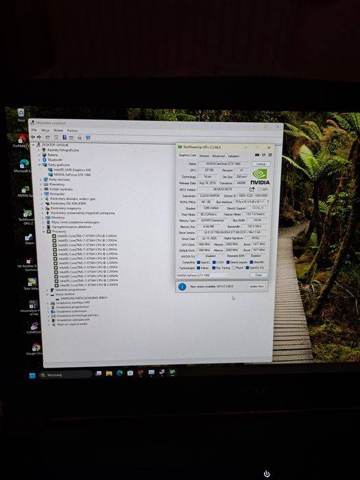 Clevo Vision n850ep , i7 8gen + gtx 1060 6GB, 100% ok