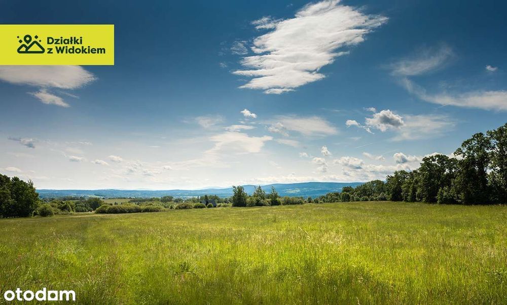 Giebułtów - działka budowlana z prądem na siedlisko w górach