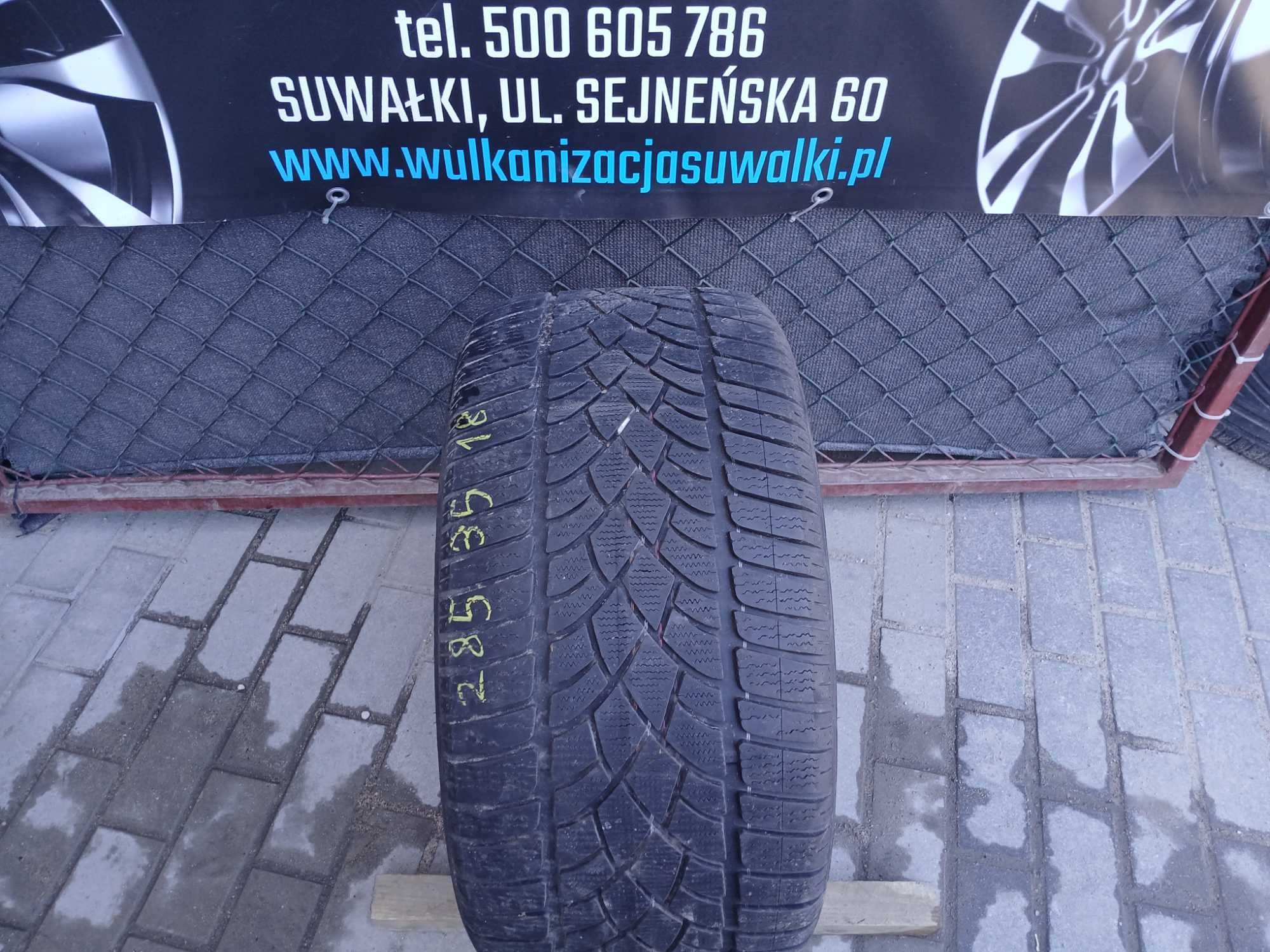 1x opona 285/35 R18 Dunlop Sp Winter Sport 3d R01 2017r Gwarancja