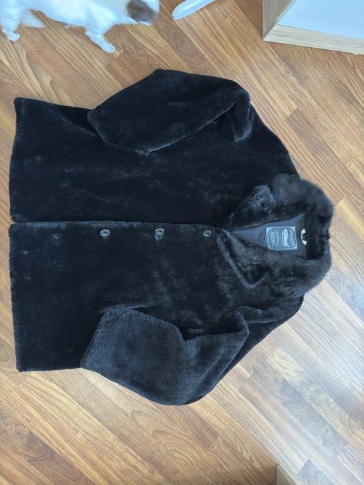 Шуба мужская мутон и норка