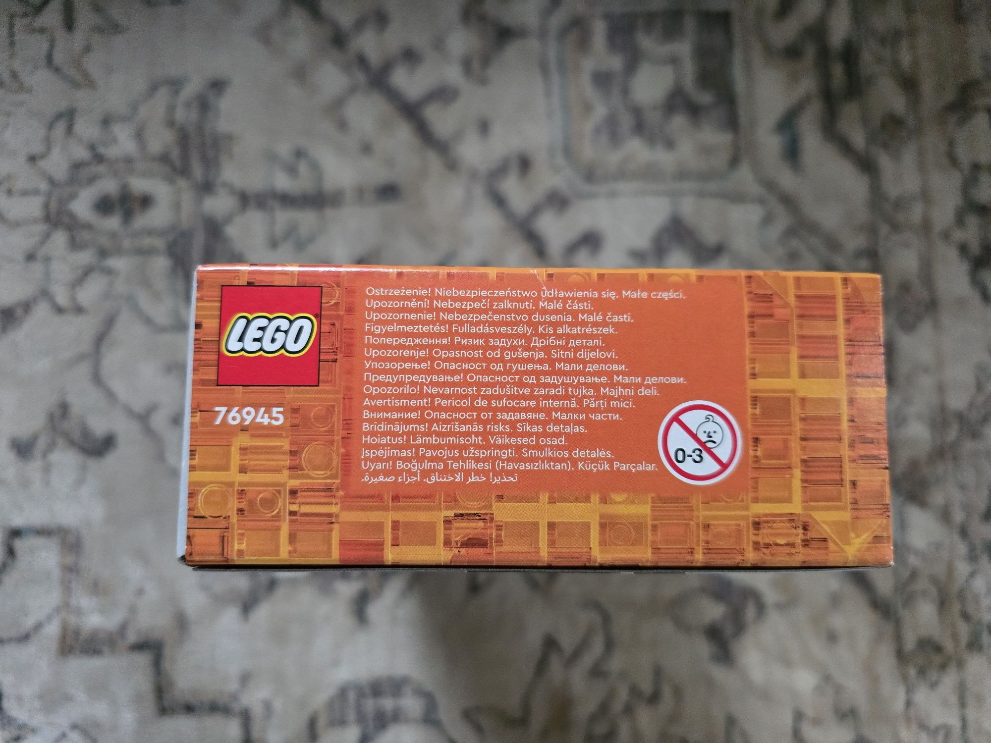 NOWE LEGO 76945 Jurassic World - Atrociraptor: pościg na motocyklu