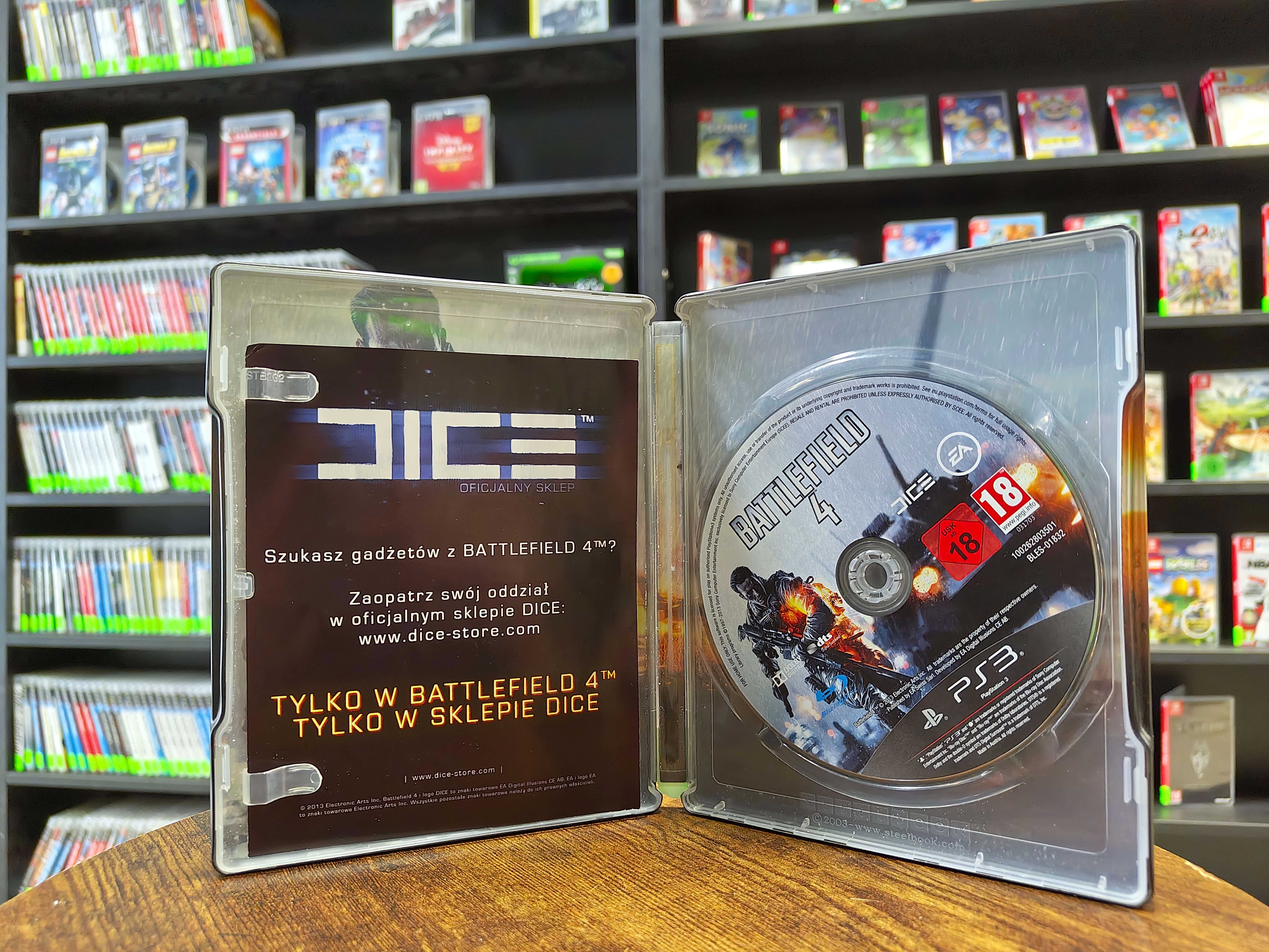 Battlefield 4 Steelbook PS3 - Sklep Będzie Granie Katowice