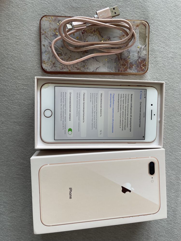 iPhone 8 Plus 256Gb Rose Gold