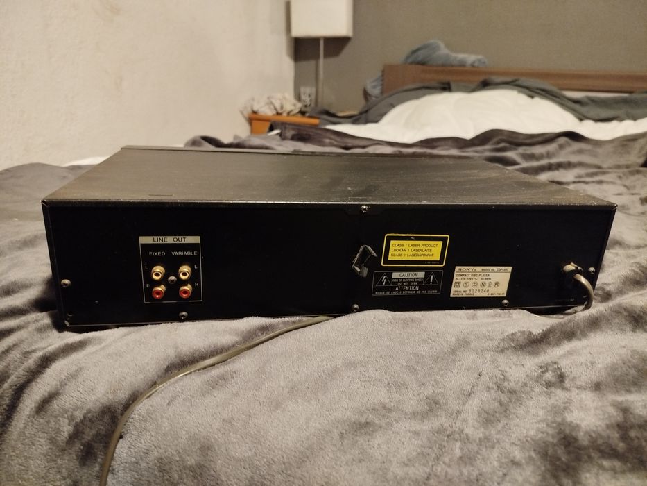 Leitor CD Sony CDP-597