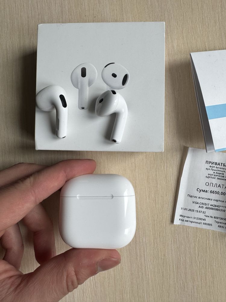  AirPods 4 100% ОРИГІНАЛ