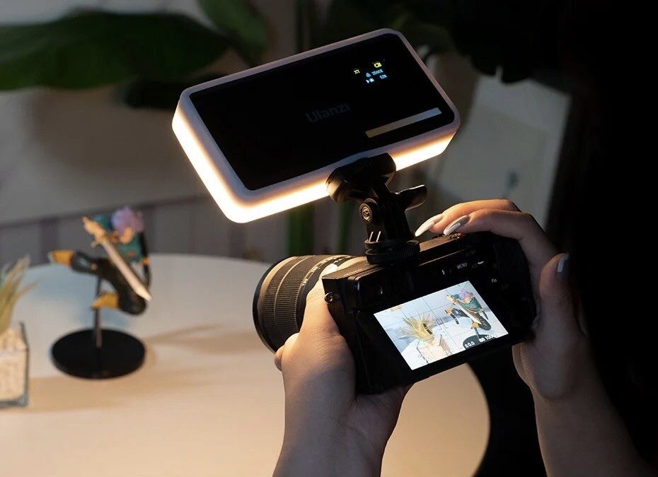 VIJIM Ulanzi VL200 відеосвітло накамерне світло, 5000mAh