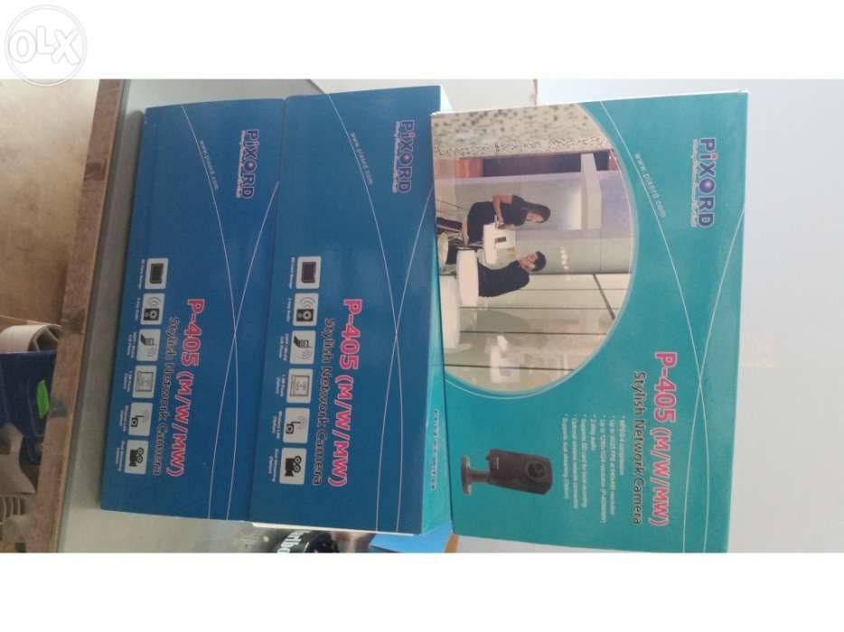 4 Câmaras de vigilância ip pixord p405