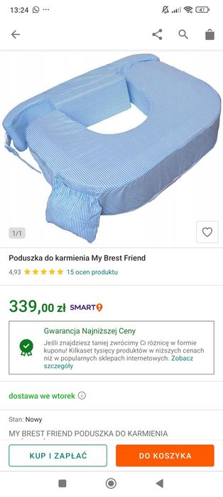 Poduszka do karmienia nie tylko bliźniaków blizniąt my best friend