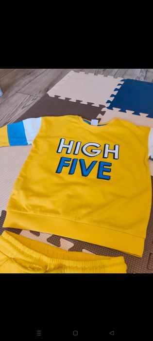 Nowy dres dla chłopca r.116