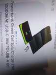 Powerbank ładowarka Green Cell SolarCharge 21W  10000mAh USB typ C18W