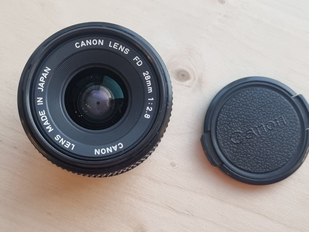 Obiektyw Canon FD 28 mm f 2.8