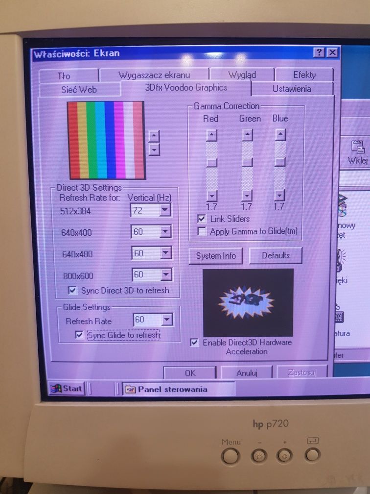 Retro pc Dell optiplex GXi 3D fx Voodo