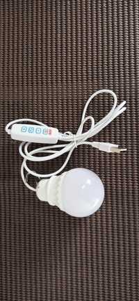 LED USB лампа  для павербанка