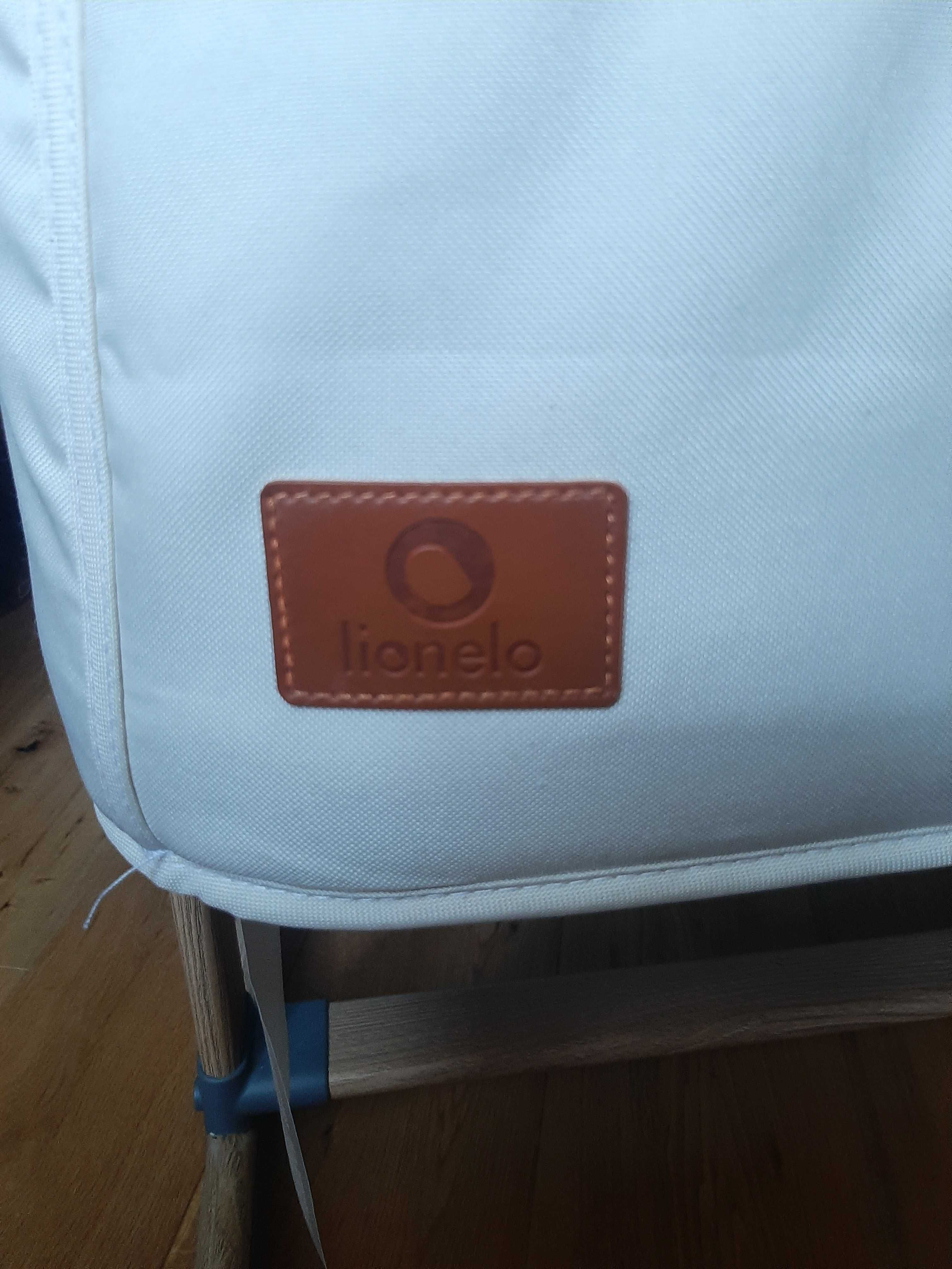 Dostawka Lionelo Leonie beige sand. Łóżeczko  kołyska  3 w 1