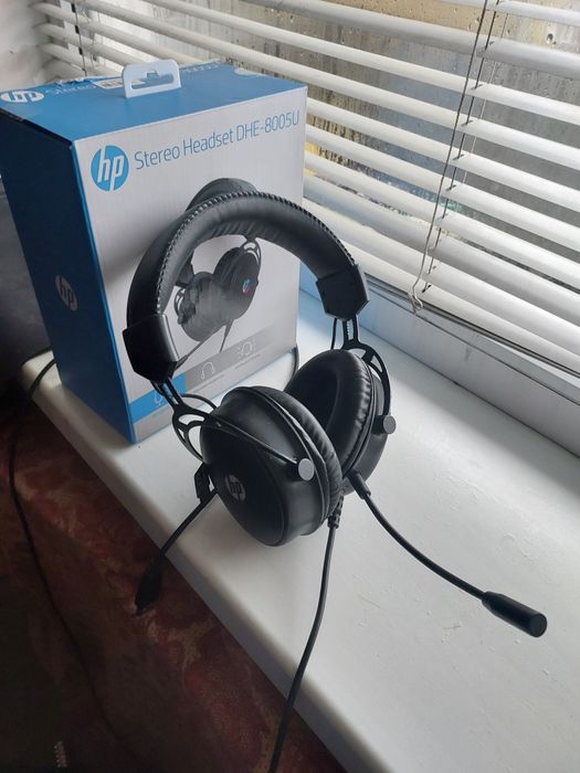 Навушники провідні HP DHE-8005U  USB