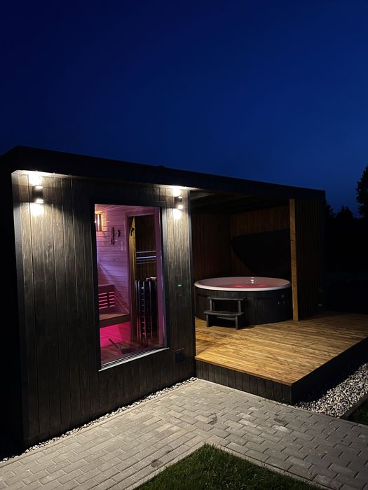 MAZURY Domki letniskowe całoroczne SAUNA BALIA Fuleda k.Giżycka