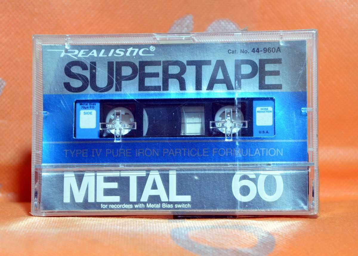 Аудио кассета Maxell Metal Nakamichi Lo-D SuperTape металл касета